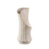 Wazon ceramiczny Liza kremowy 18 x 40 cm – na suszone kwiaty