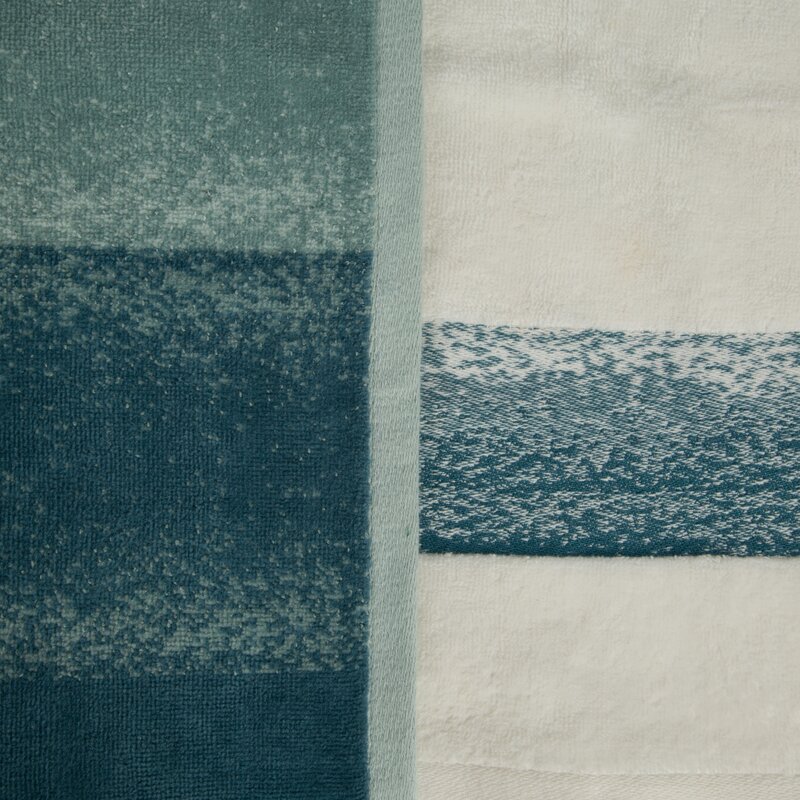 Komplet ręczników niebieski 50x90 cm, 70x140 cm – miękki i chłonny