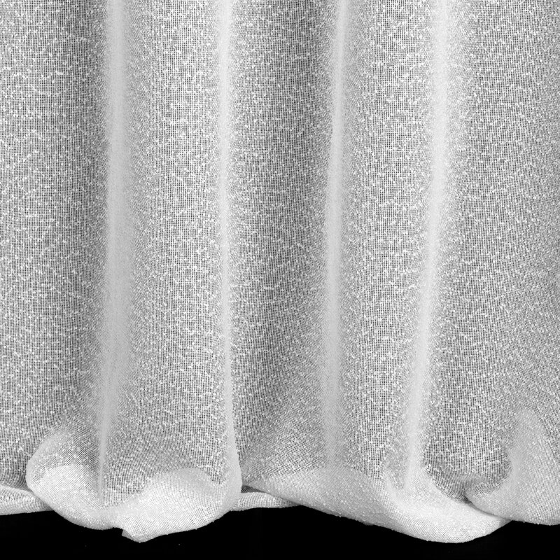 Firana gotowa Rain biała 140 x 270 cm – rozjaśnia wnętrze