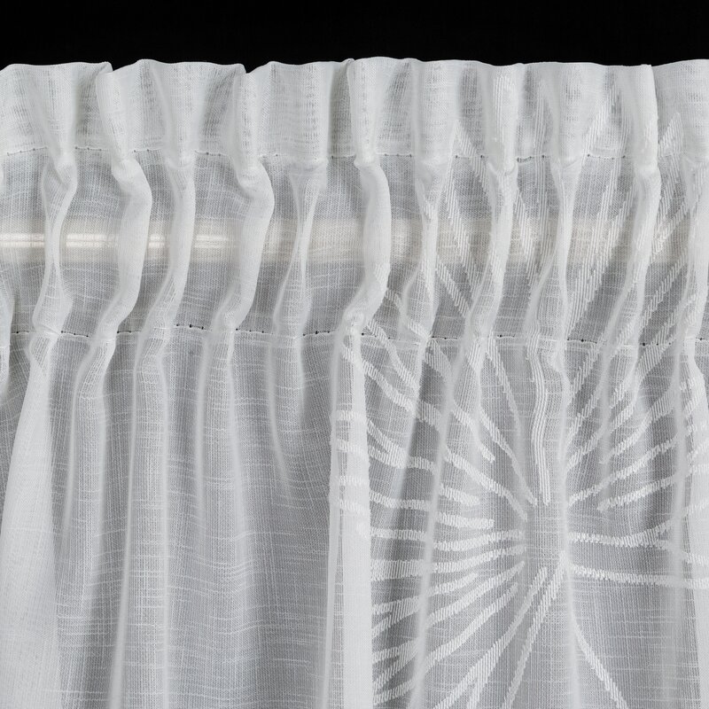 Firana gotowa Jane biała 140 x 270 cm – dodaje lekkości