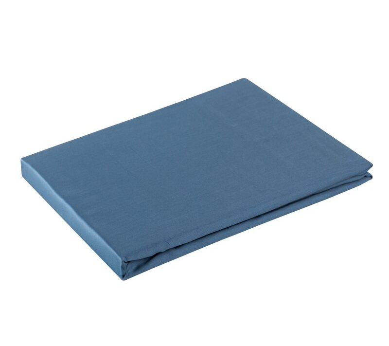 Prześcieradło Nova granatowe 180 x 210 cm – gładkie i miękkie