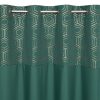 ZASŁONA GOTOWA DAFNE 140 X 250 CM ZIELONY