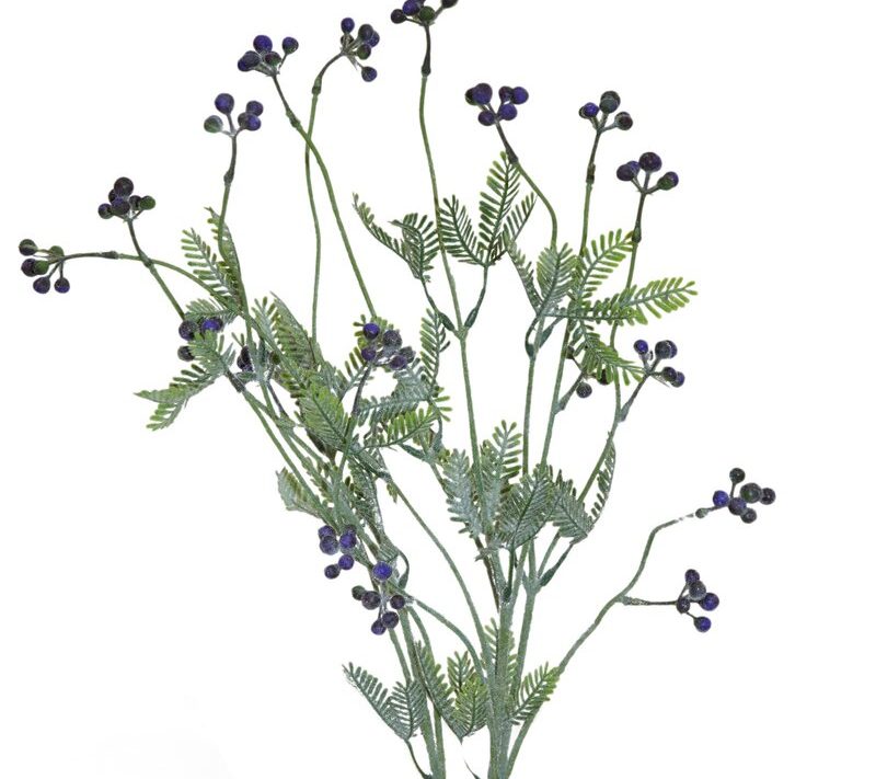 Kwiat Natura 248 ciemnofioletowy 57 cm – ożywi wnętrze kolorem