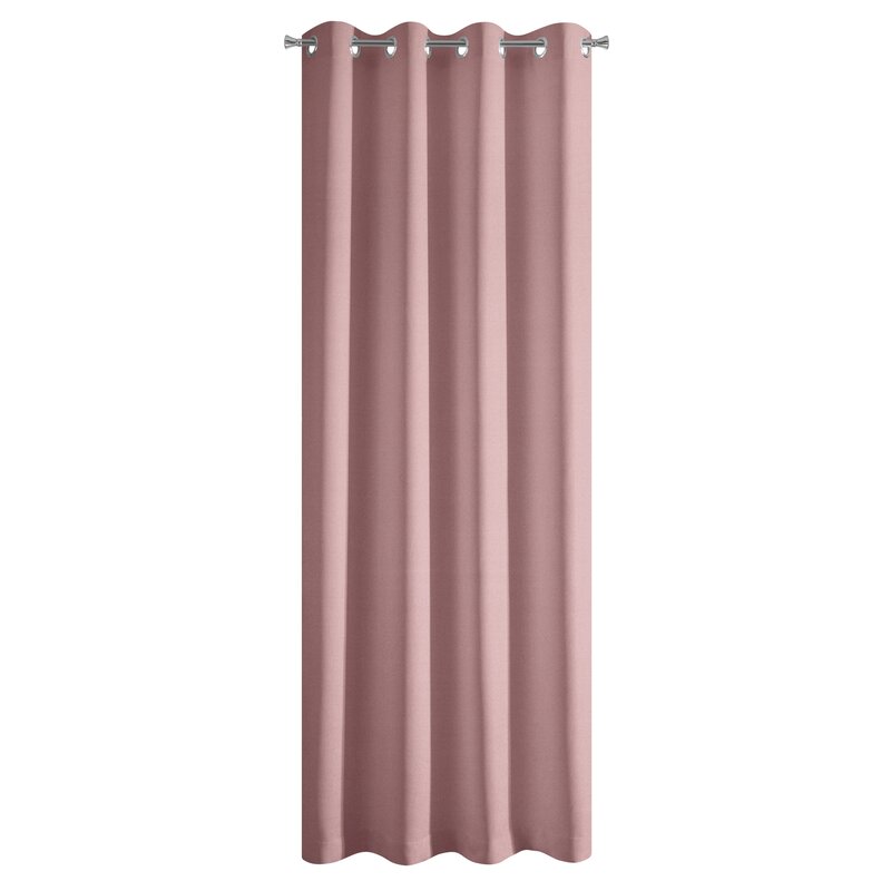 Zasłona gotowa Ada pudrowy róż 140 x 250 cm – dodaje przytulności