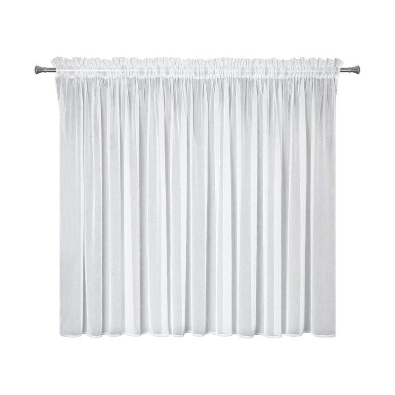 FIRANA GOTOWA ADEN NA TAŚMIE 300 X 145 CM BIAŁY