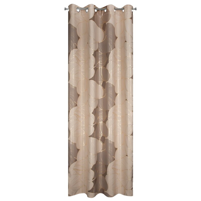 ZASŁONA GOTOWA FREZJA 140 X 250 CM BEŻOWY