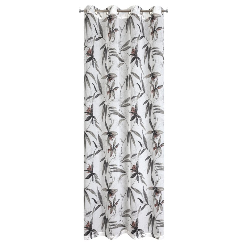 Zasłona gotowa Aida biała 140 x 250 cm – rozprasza światło