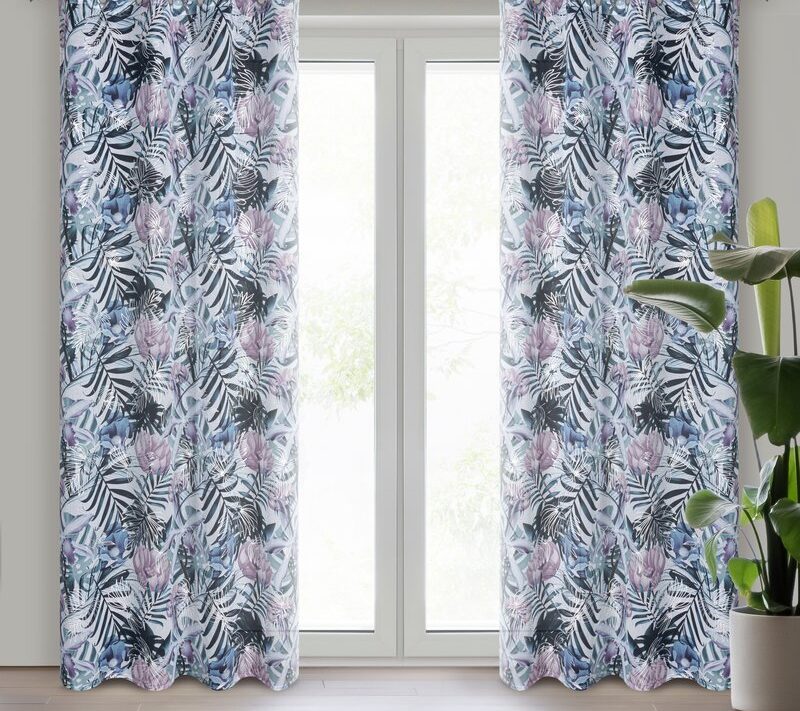 Firana gotowa Malibu biała 140 x 250 cm – wprowadza świeżość
