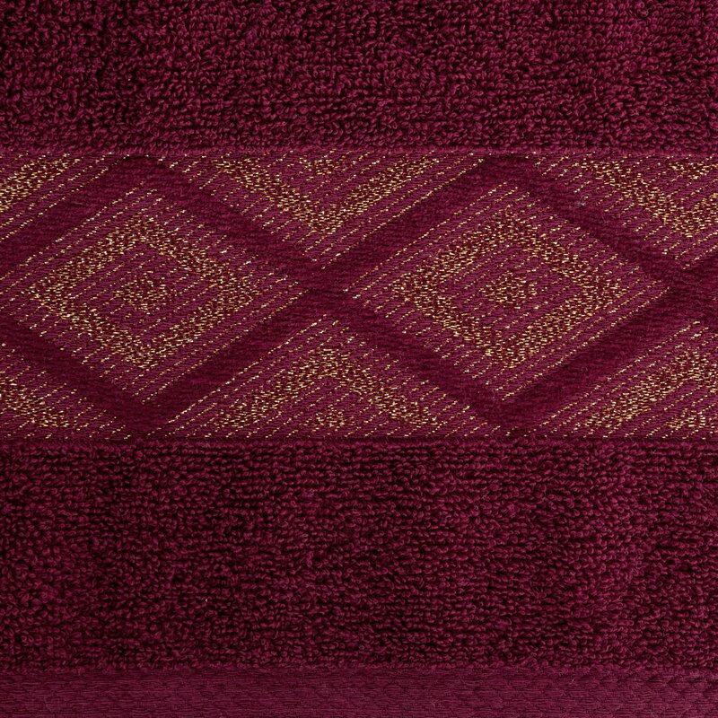 Ręcznik Azari bordowy 50 x 90 cm – miękki i chłonny