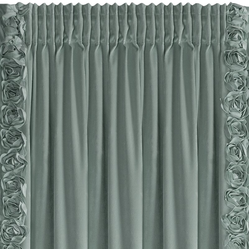 Zasłona gotowa Eva Minge miętowa 140 x 270 cm – zaciemniająca i stylowa