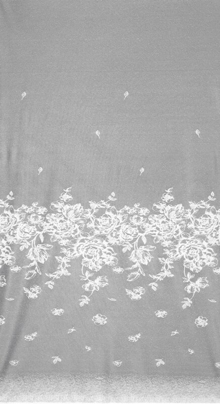 Firana gotowa Alexia biała 140 x 250 cm – rozprasza światło