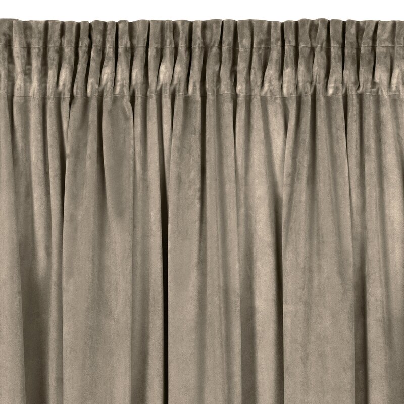 Zasłona gotowa Rosa brązowa 140 x 270 cm – wprowadza przytulność