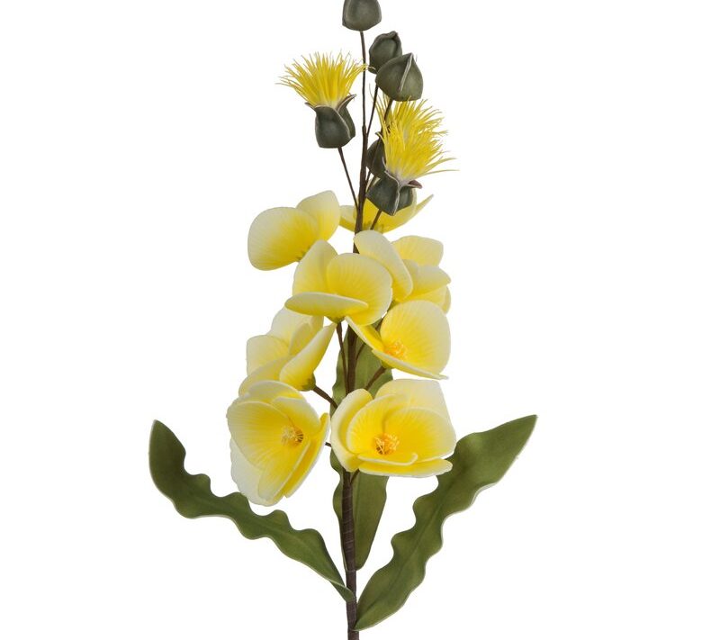 Kwiat Flore 806 żółty 80 cm – rozjaśnia wnętrze