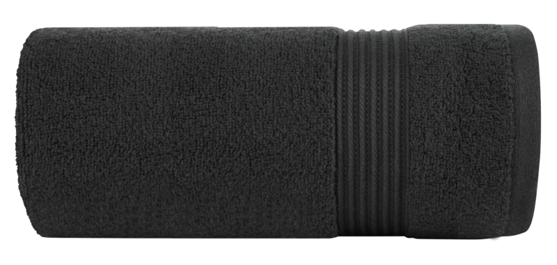 Ręcznik modal Molly czarny 30 x 50 cm – miękki i chłonny