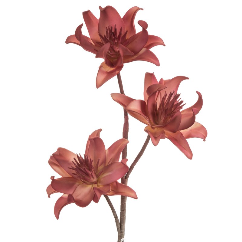Kwiat Flore ciemnoróżowy 71 cm – doda ciepła wnętrzu