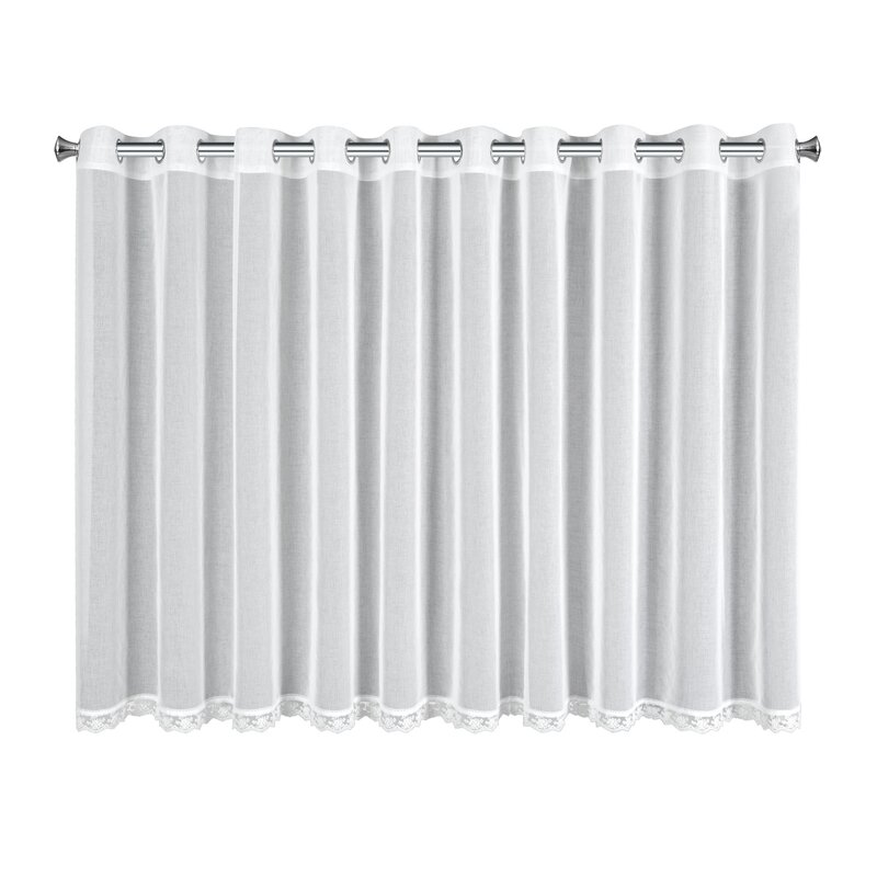Firana gotowa Suzan biała 350 X 140 cm – rozjaśnia wnętrze