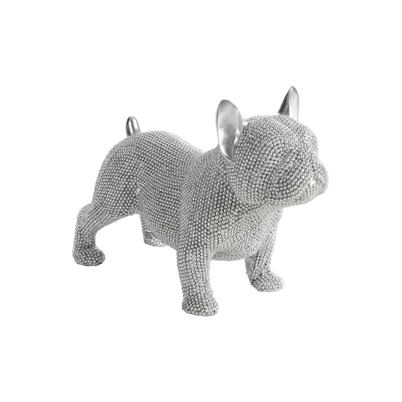 Figurka dekoracyjna Eldo srebrna 20 X 9 X 14 CM – na komodę i półkę