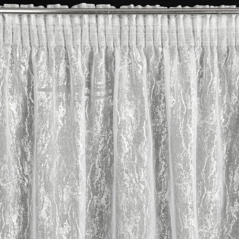 Firana gotowa Mia biała 140 X 270 cm – rozświetla wnętrze