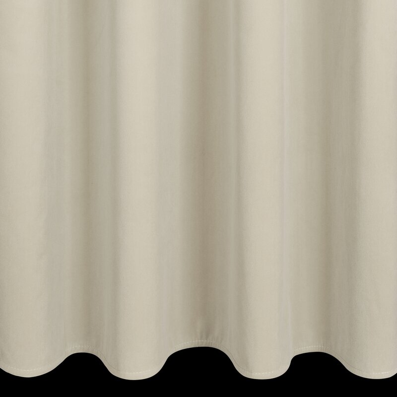 Zasłona gotowa Nita beżowa 140 X 250 cm – miękka i przytulna