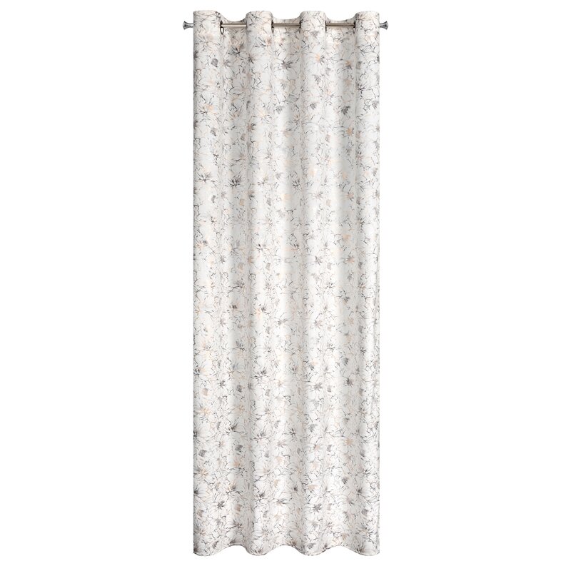 Zasłona gotowa Carmela kremowa 140 X 250 cm – subtelny blask