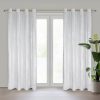Zasłona gotowa Renia biała 140 x 250 cm – zaciemnia pomieszczenie