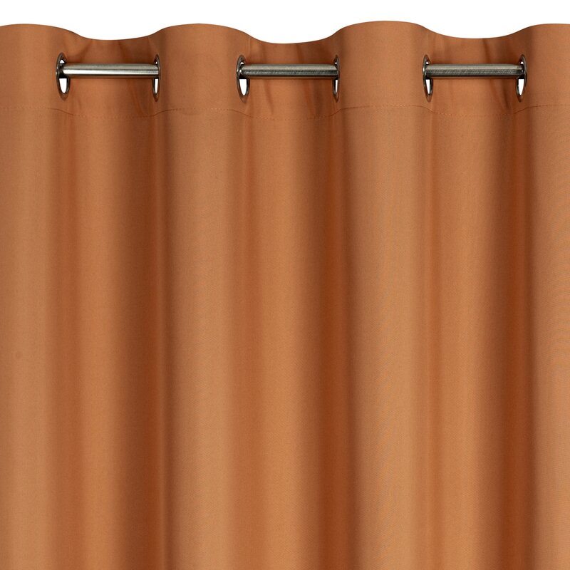 Zasłona gotowa Rita ruda 140 x 250 cm – wprowadzi ciepło