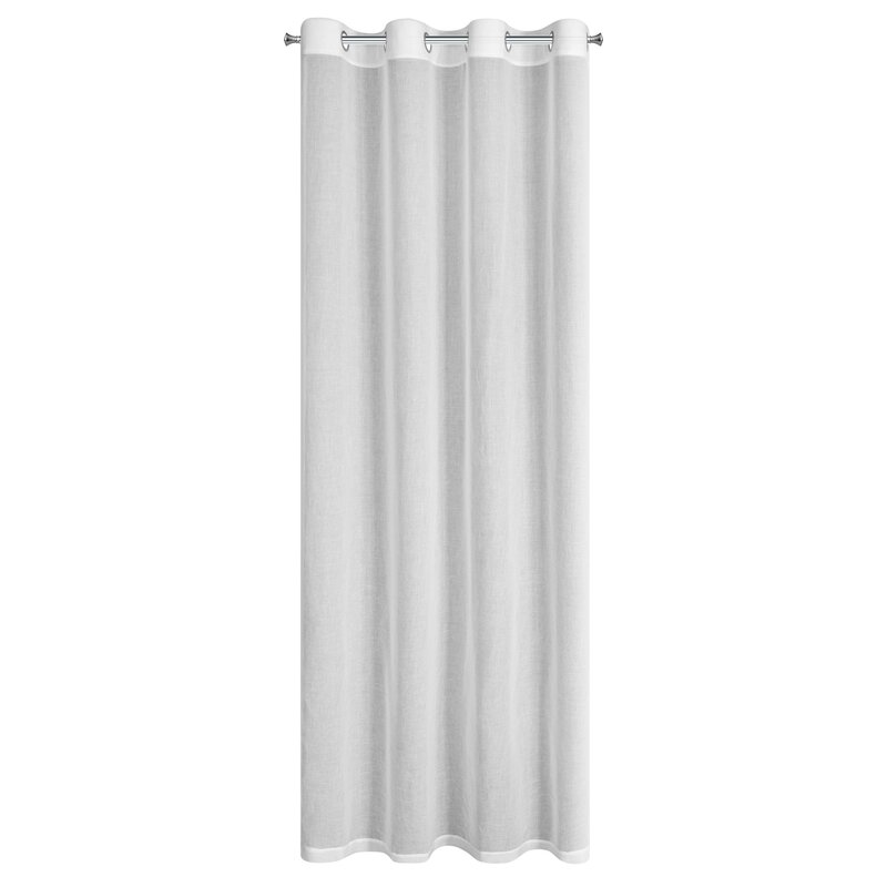 Firana gotowa Marina biała 140 x 250 cm – rozprasza światło
