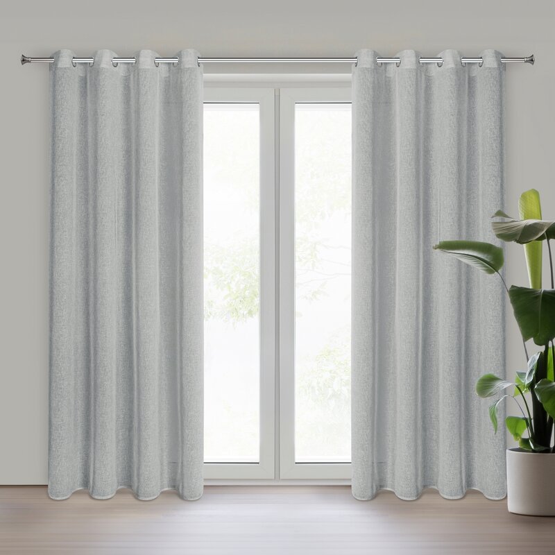 Firana gotowa Angelica srebrna 140 x 250 cm – doda lekkości wnętrzu