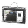 Narzuta velvet Dimon czarna 220 x 240 cm – dodaje blasku sypialni