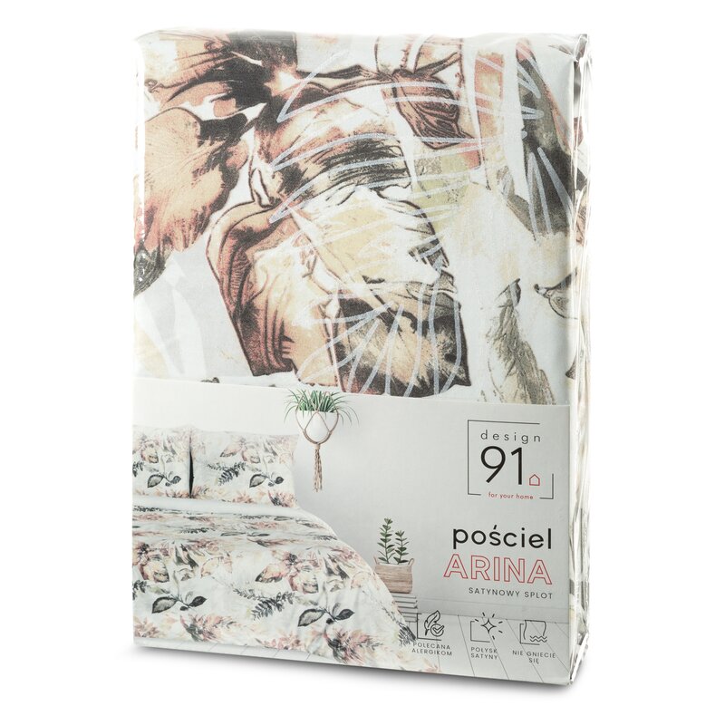 Pościel Arina biała 160 x 200 cm – wprowadza świeżość