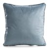 Poszewka dekoracyjna Velvet niebieska 45 X 45 cm – przyjemna w dotyku