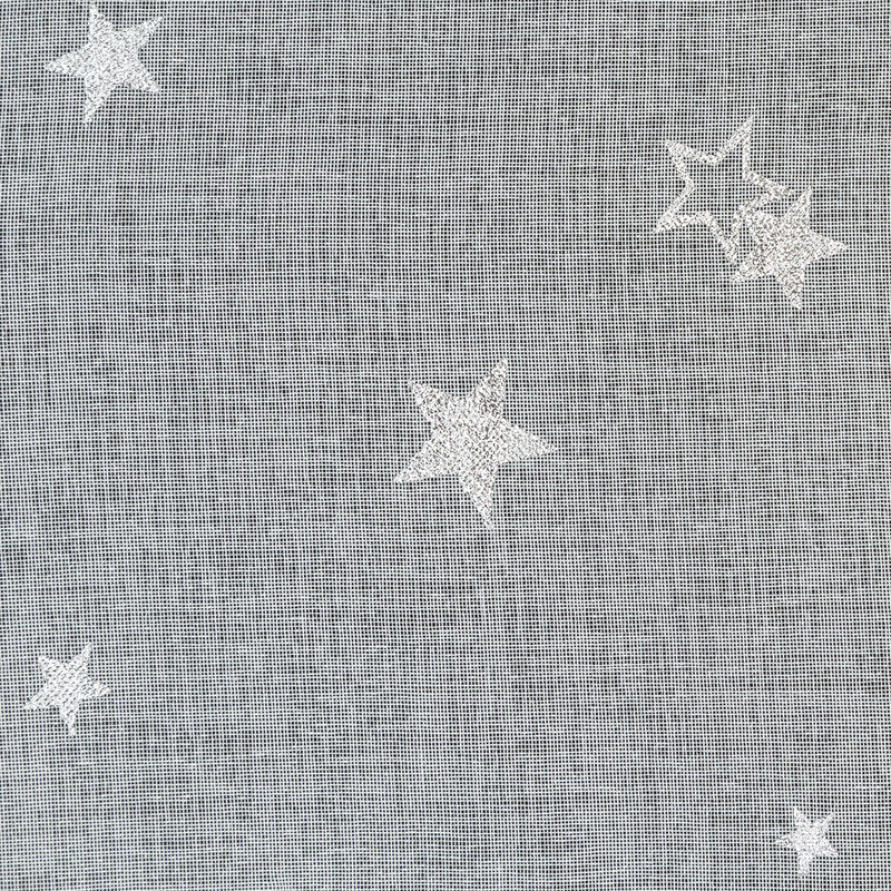 FIRANA ŚWIATECZNA STAR 140 X 250 CM BIAŁY