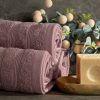Ręcznik Glory4 liliowy 70 x 140 cm – miękki i chłonny