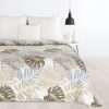 Koc flanelowy Korfu biały 150 x 200 cm – miękki i ciepły