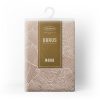 Obrus żakardowy ciemnobeżowy 140 x 260 cm – eleganckie tło stołu