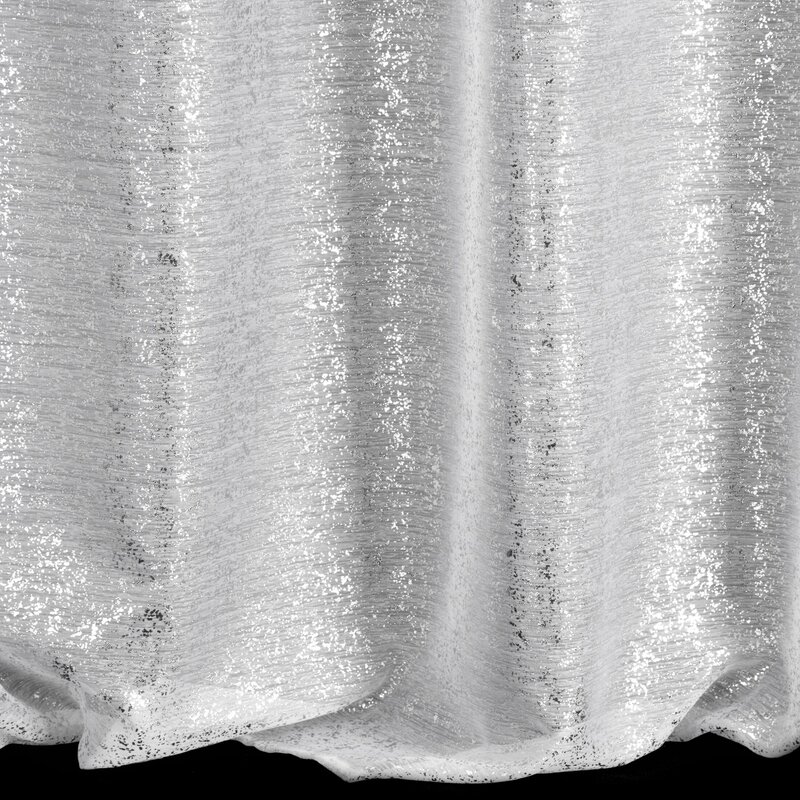 ZASŁONA GOTOWA D91 MILY 140 X 250 CM BIAŁY
