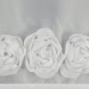 Zasłona gotowa Roses 12 biała 140 X 270 CM – lekka i zwiewna