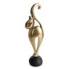 Figurka ceramiczna Tylor złota 18 x 9 x 35 cm – idealna na prezent