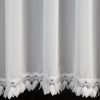 Firana gotowa Loreta biała 400 x 160 cm – rozjaśnia wnętrze