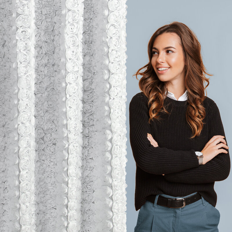 Zasłona gotowa Eva Minge biała 140 x 270 cm – rozprasza światło