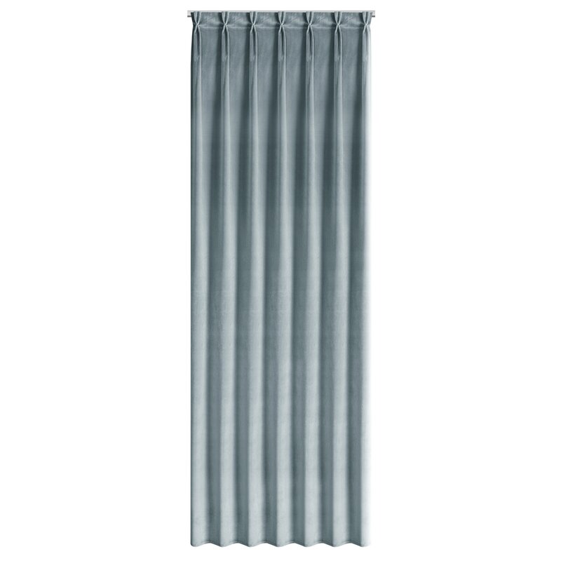 Zasłona gotowa Melanie szara 80 x 270 cm – zmiękcza światło