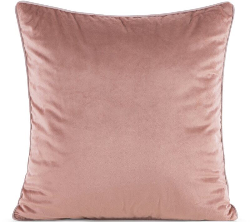 Poszewka welwetowa Gaja 2 ciemnoróżowa 60 X 60 CM – miękka w dotyku