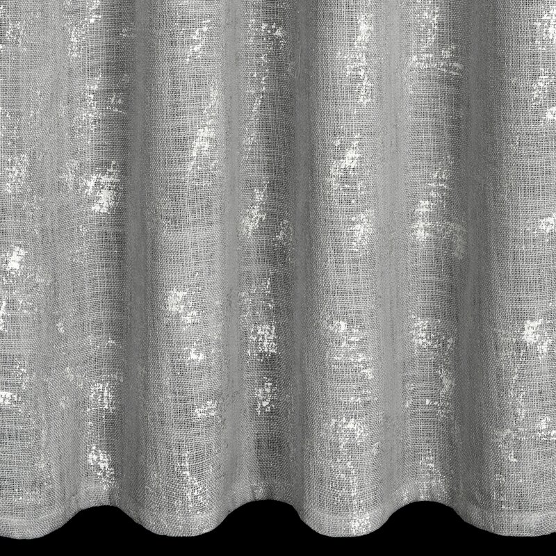 Zasłona gotowa Solana srebrna 140 x 250 cm – zaciemnia pomieszczenie