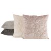Poszewka velvet stalowa 45 x 45 cm – wprowadza blask