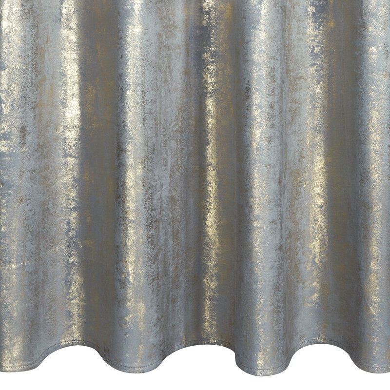 Zasłona gotowa Renia srebrna 140 x 250 cm – wprowadza blask