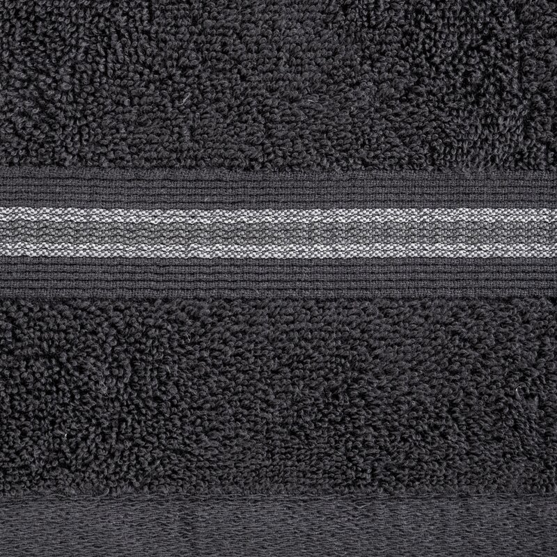 Ręcznik Tris czarny 30 x 50 cm – idealny do codziennego użytku