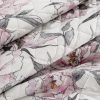 Narzuta D91 FLOWER 07 biała 220 X 240 cm – delikatna w dotyku
