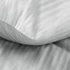 Pościel satynowa Vera jasnoszara 140x200 cm – dla komfortowego snu