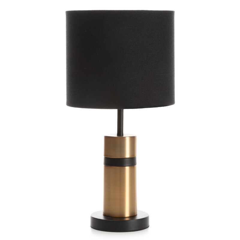 LAMPA AGATA (01) O 26 X 50 CM CZARNY