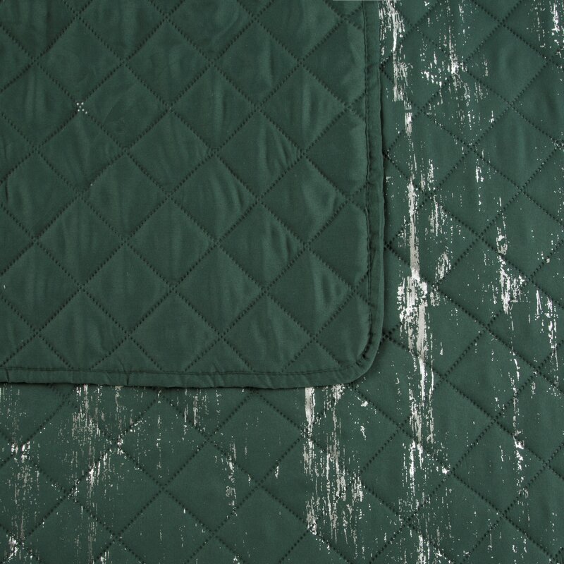 Narzuta D91 BLINK ciemnozielona 220 x 240 cm – miękka i elegancka